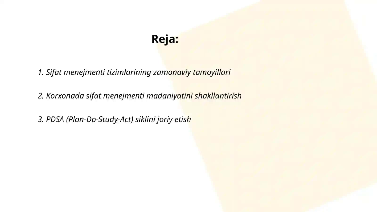 Korxonalarda sifat menejmentini takomillashtirish 2
