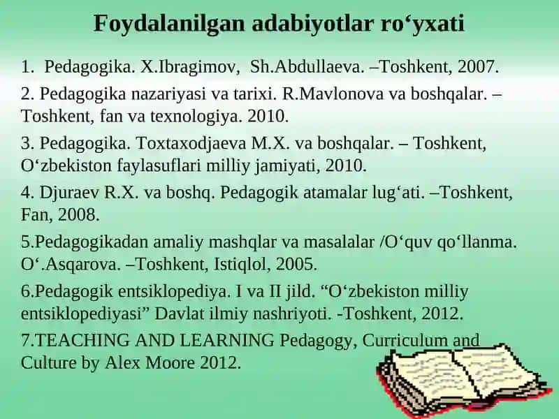 TA’LIMNI TASHKIL ETISH SHAKLLARI VA TURLARI 2