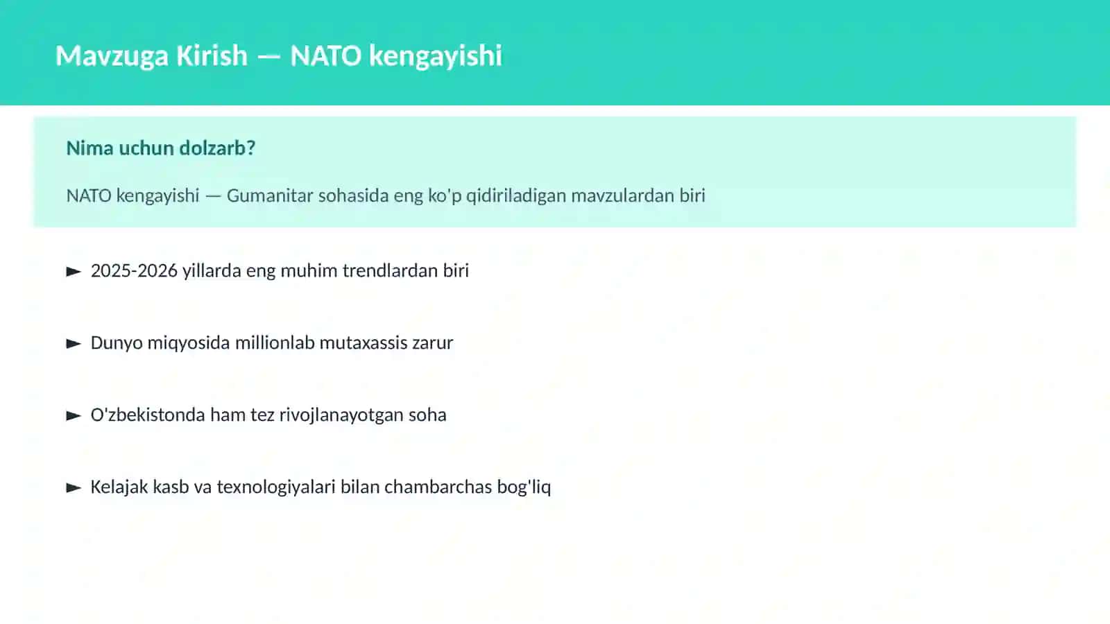 NATO kengayishi 2