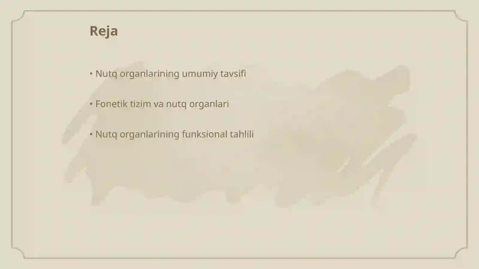 Nutq organlari va ularning vazifalari 2