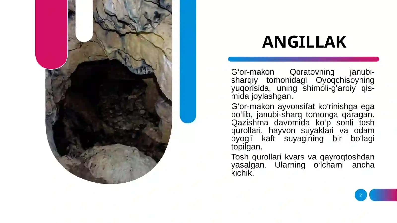ANGILLAK G‘OR-MAKONI 2
