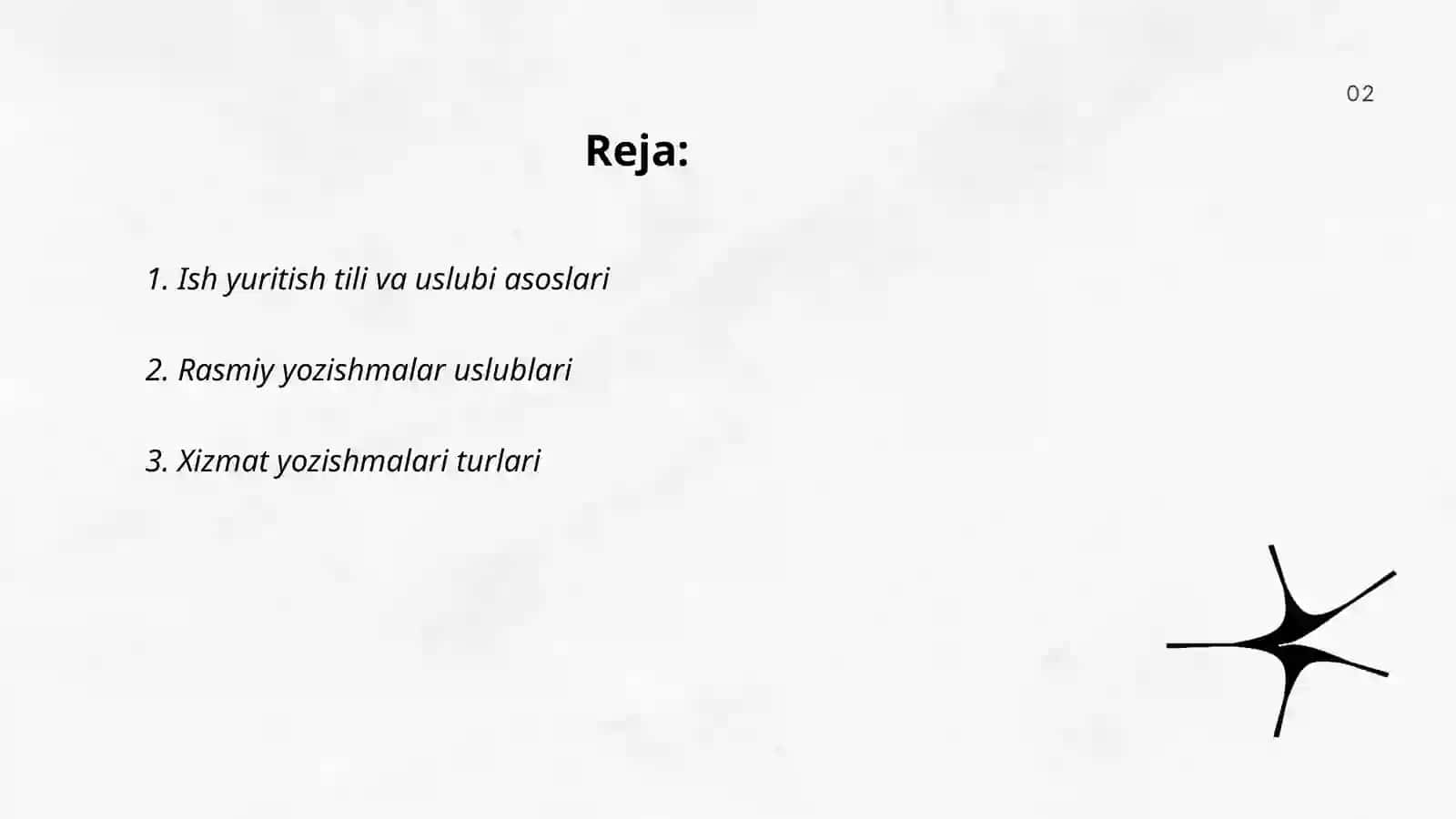 Ish yuritish tili va uslubi 2
