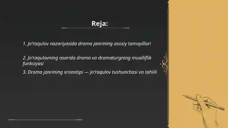 Drama janri 2