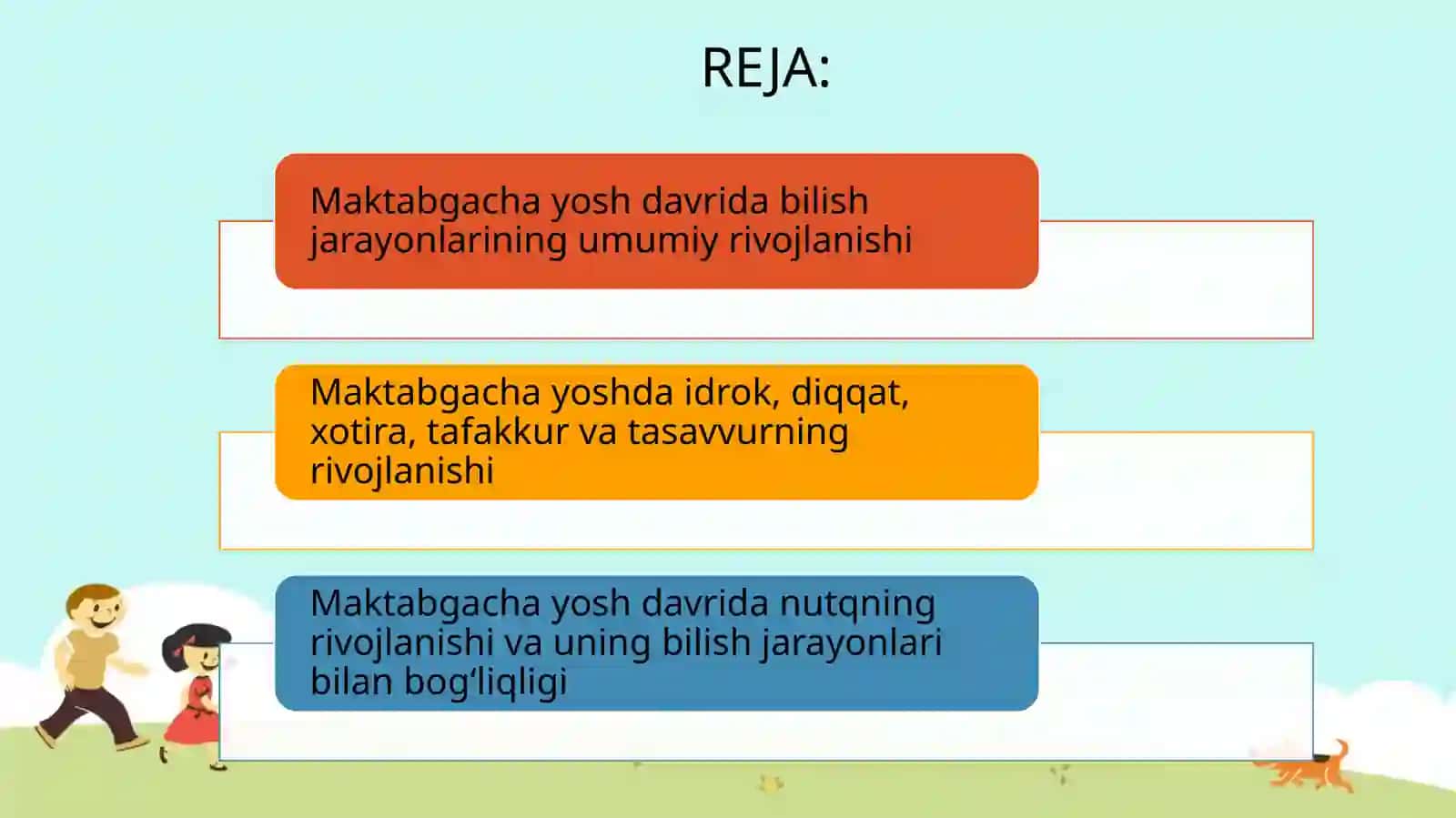 Maktabgacha yosh davrida bilish jarayonlari va nutqning rivojlanishiga xos xususiyatlar 2
