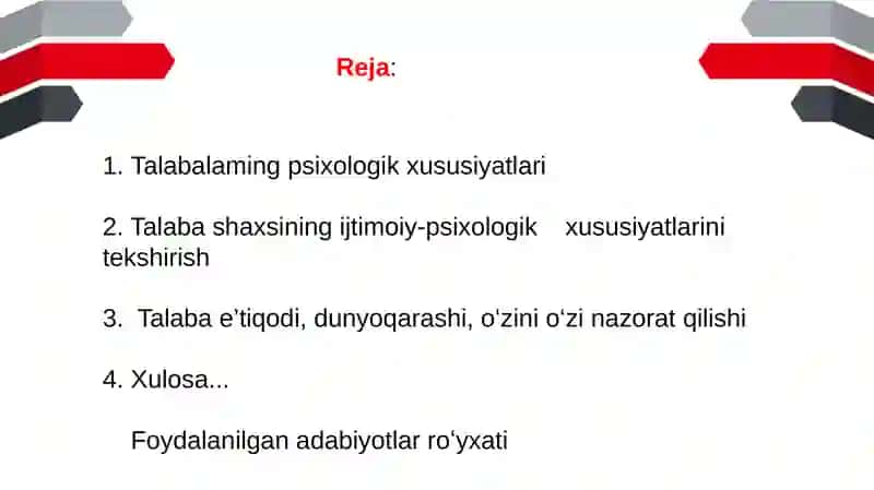 Talabalik davri 0‘spirinlikning ikkinchi bosqichi 2