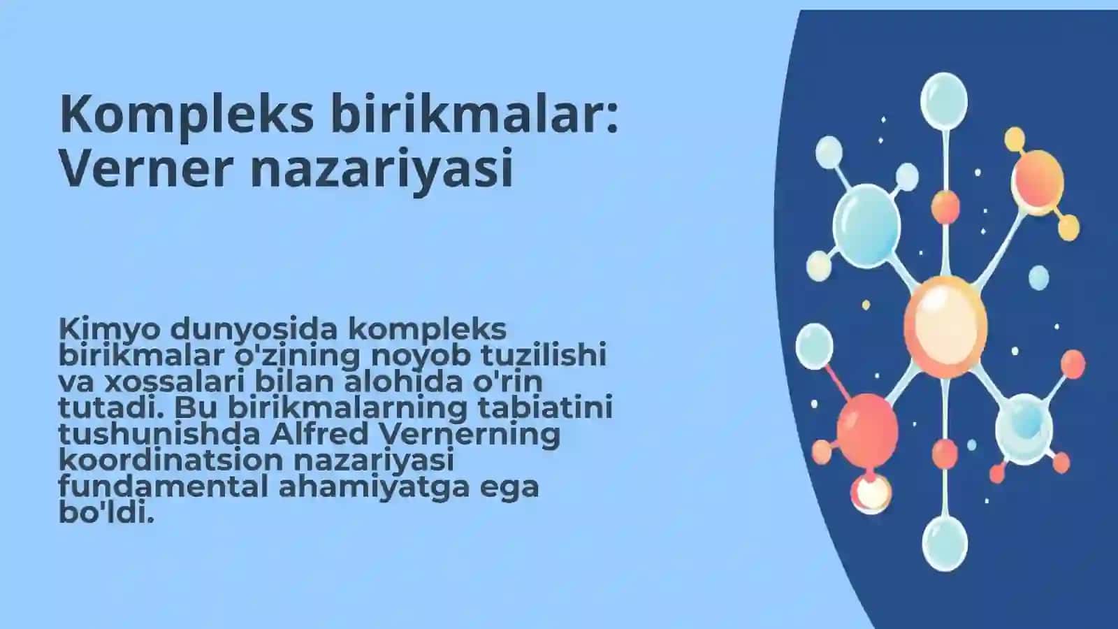 Verner nazariyasi 2