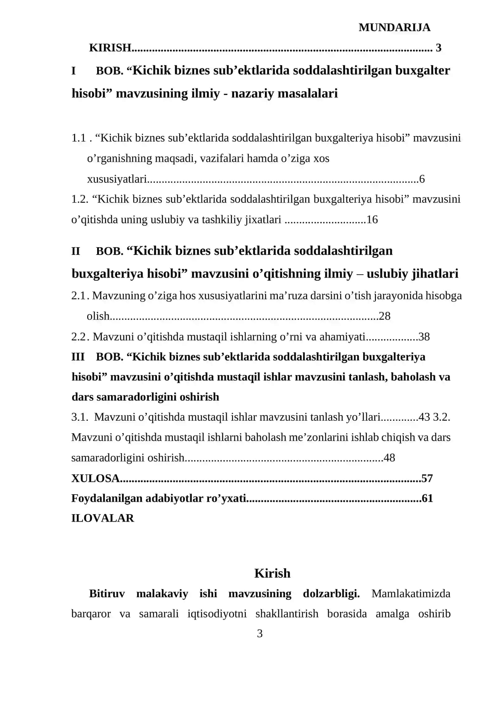 Kichik biznes su'bektlarida soddalashtirilgan buxgalteriya hisobi 2