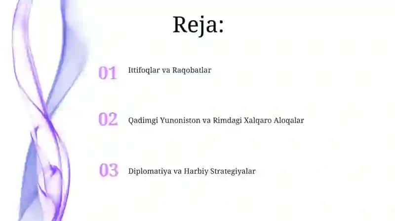 Qadimgi Yunoniston va Rimda xalqaro munosabatlar 2