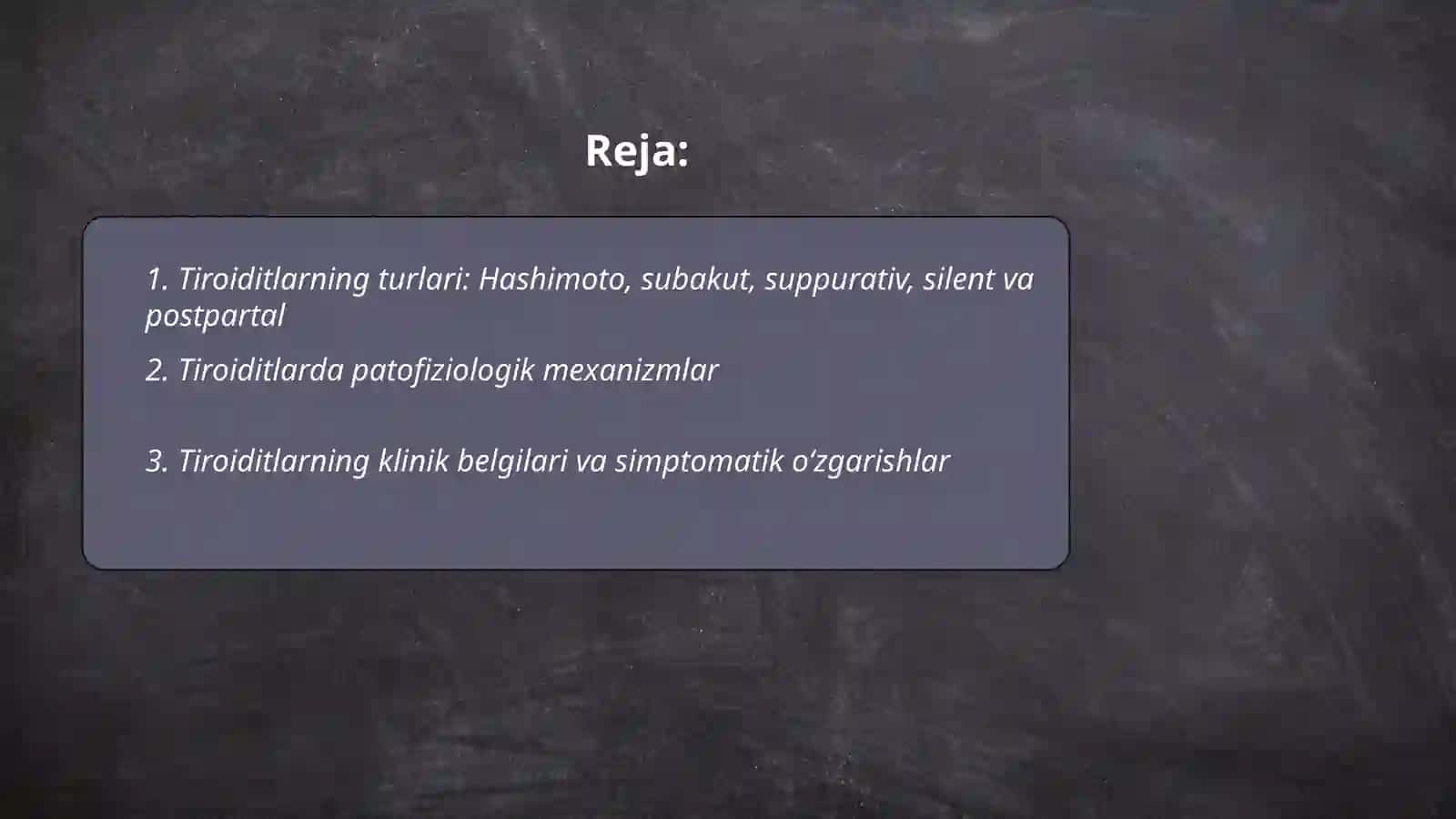 Tirioditlar. Tiriotoksik kriz. Tug'ma gipotirioz 2