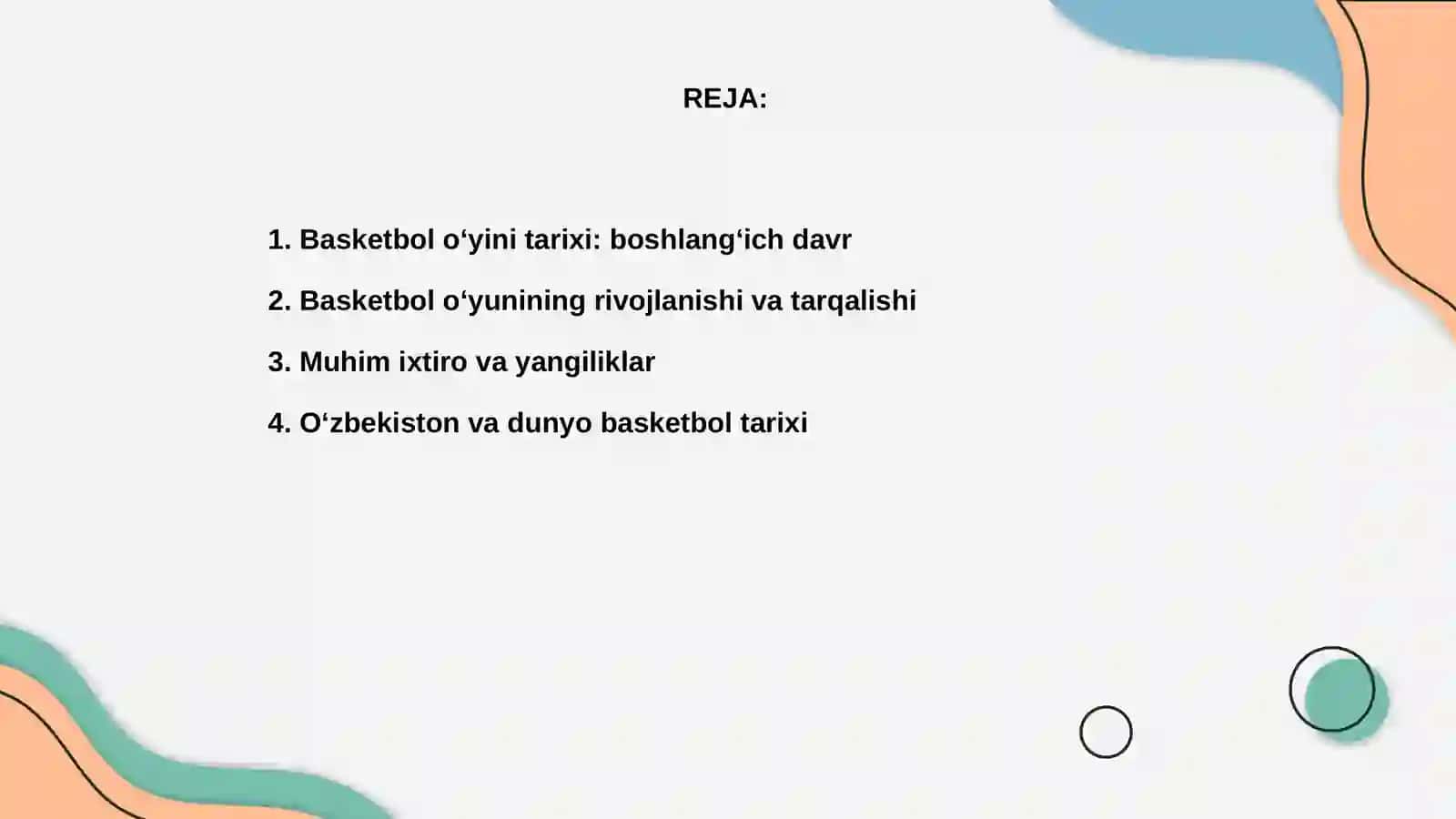 Basketbol oʻyini tarixi 2