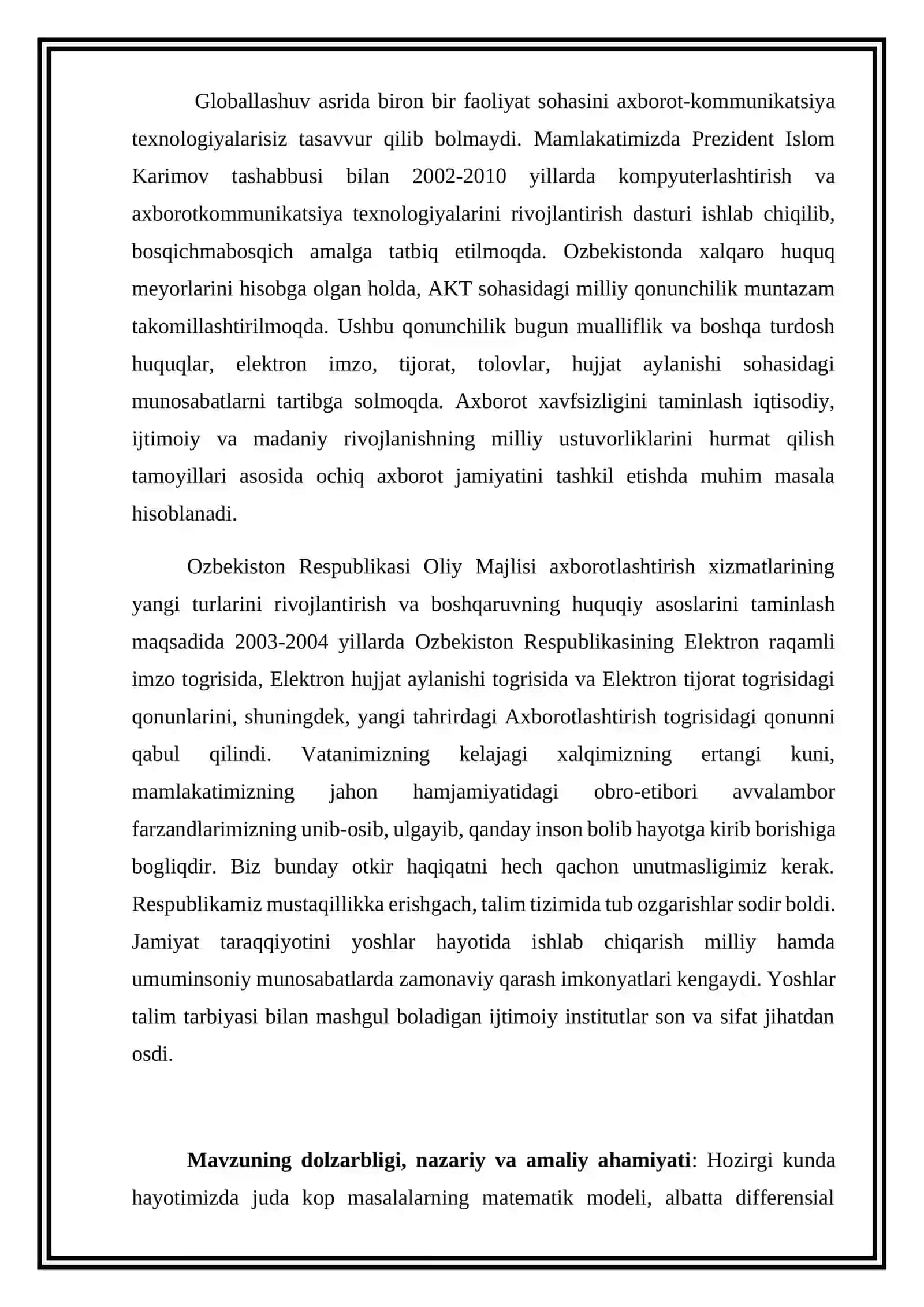 PARAMETRGA BOG’LIQ INTEGRALLAR 2