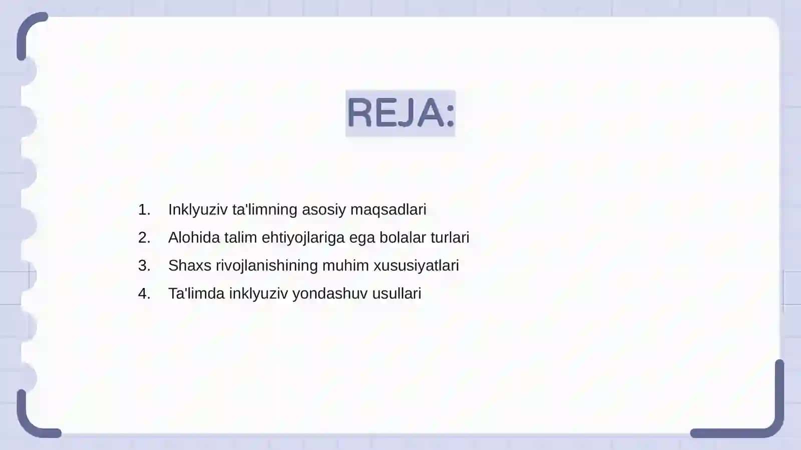 Inklyuziv ta'limni amalga oshirish jarayoni 2