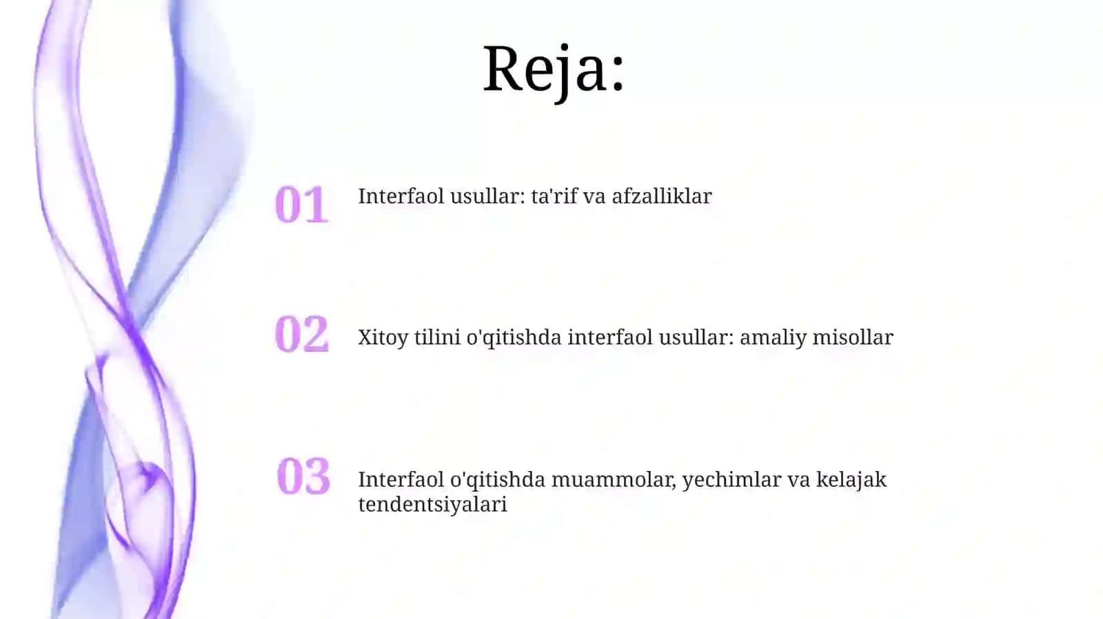Xitoy tilini o'qitishda interfaol usullardan foydalanish 2