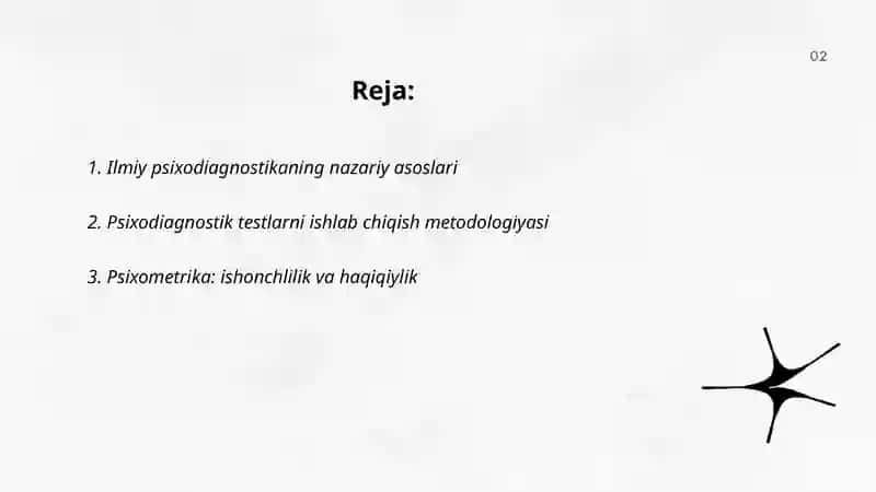 Ilmiy psixodiagnostika 2