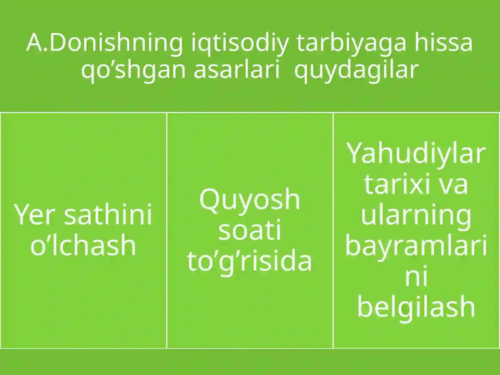 Osiyo mutafakkirlarining asarlarida iqtisodiy tarbiya 2