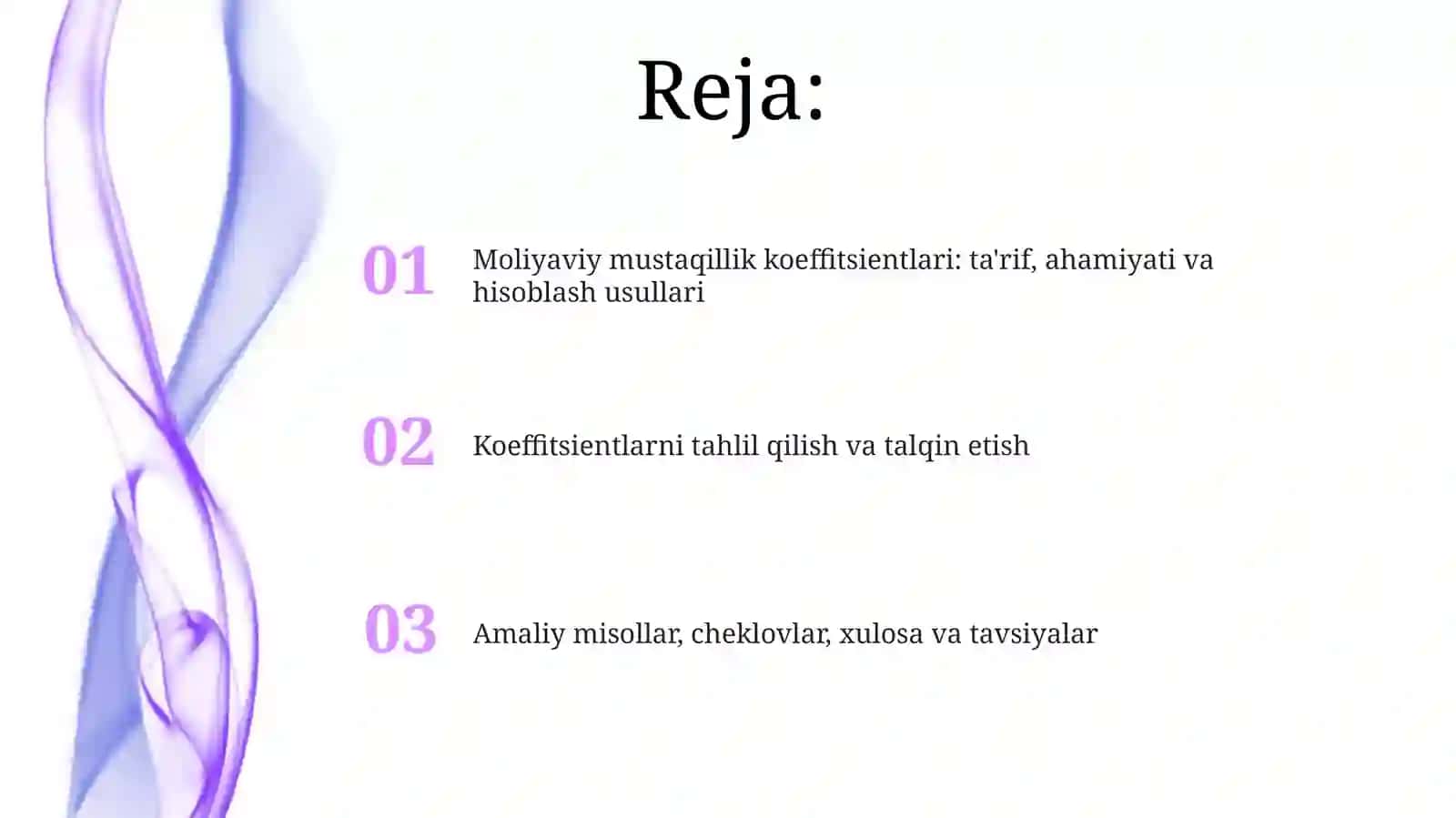 Moliyaviy mustaqillik koeffitsientlarini aniqlash tartibi 2