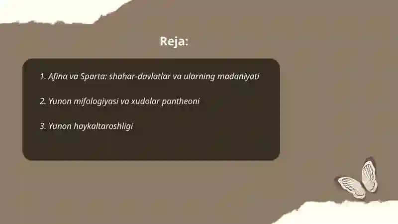Qadimgi Yunoniston madaniyati 2