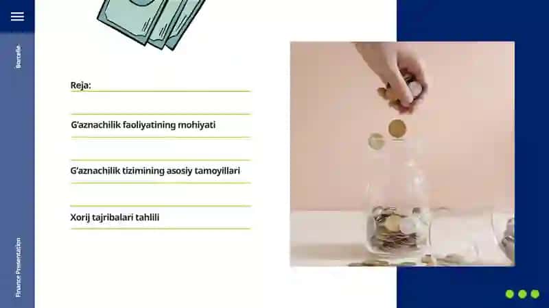 G’aznachilik faoliyatining Xorij tajribalari 2