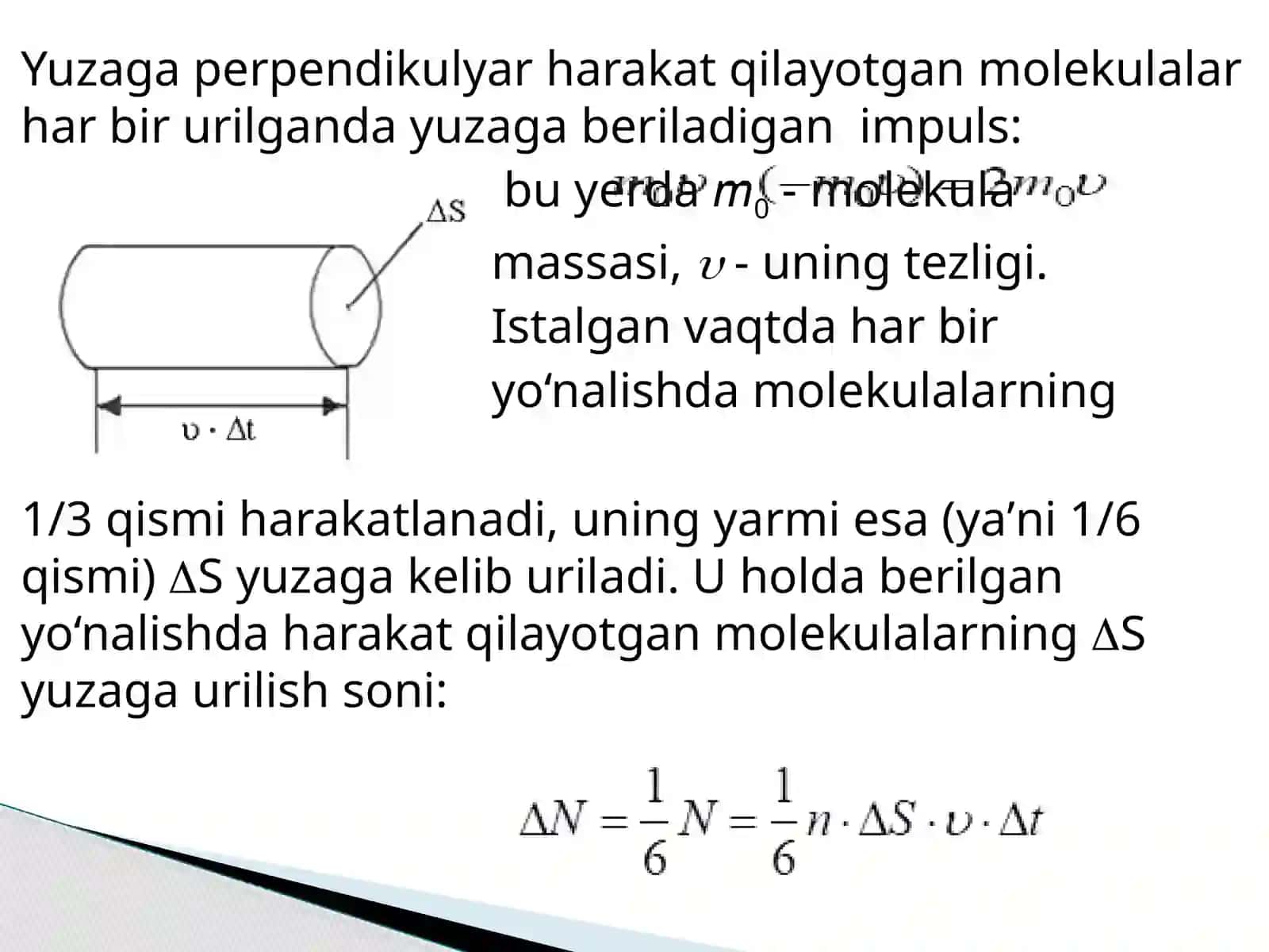 Gazmolekulalarining tezliklar bo‘yicha (Maksvell) taqsimoti. Bolsmantaqsimoti 2