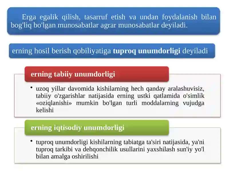 Agrar munosabatlaming iqtisodiy mazmuni 2