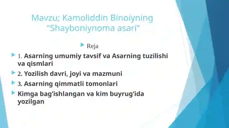 Shayboniynoma asari 2