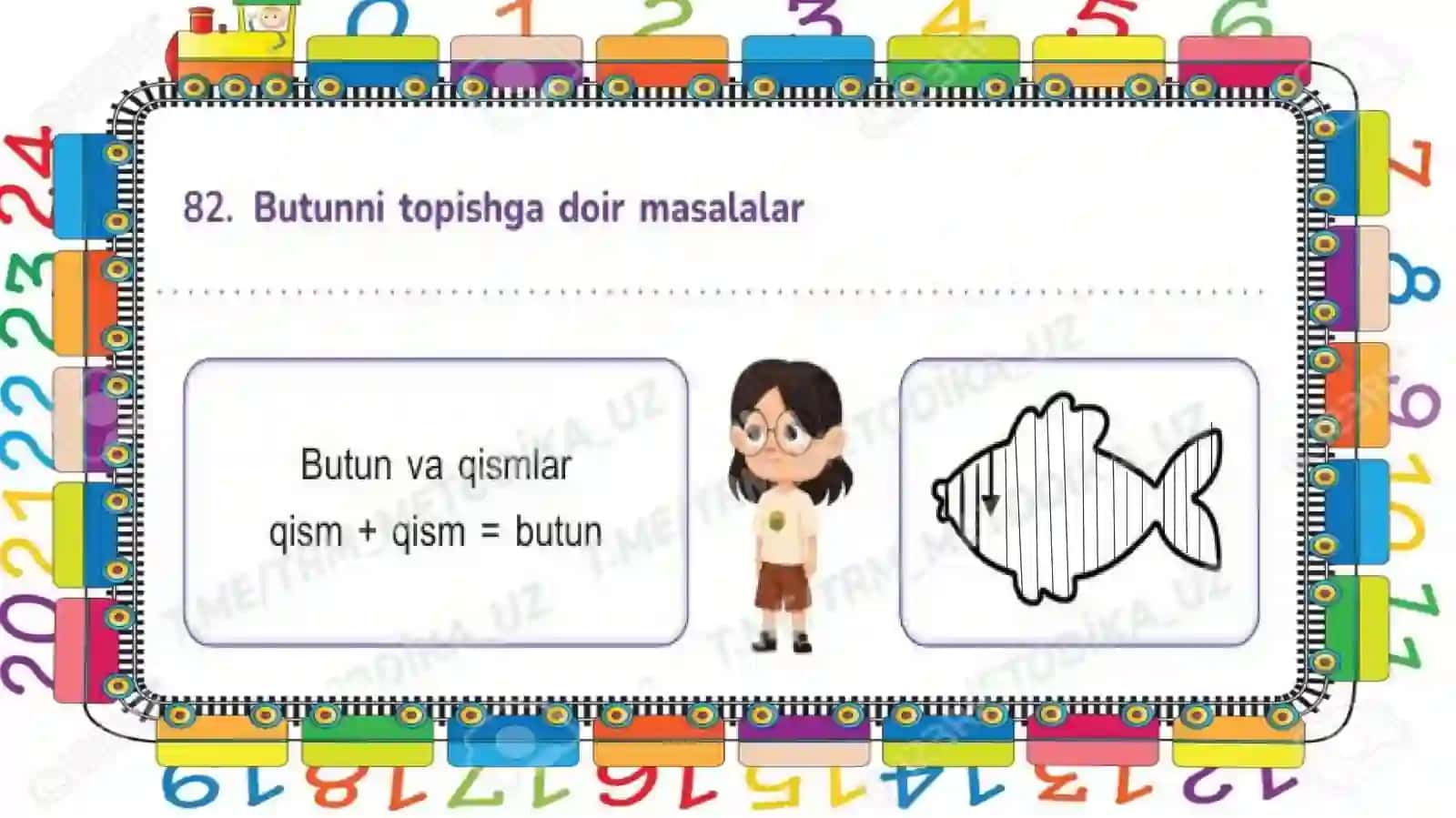 BUTUNNI TOPISHGA DOIR MASALALAR 2