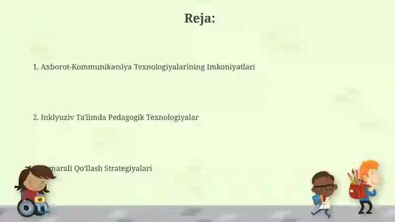 Inklyuziv talim jarayonida pedagogik va axborot kommunikatsiya texnologiyalaridan foydalanish 2