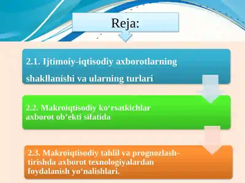 Makroiqtisodiy barqarorlikning ta'minlashda Sanaot maxsulotlaring o'rni 2
