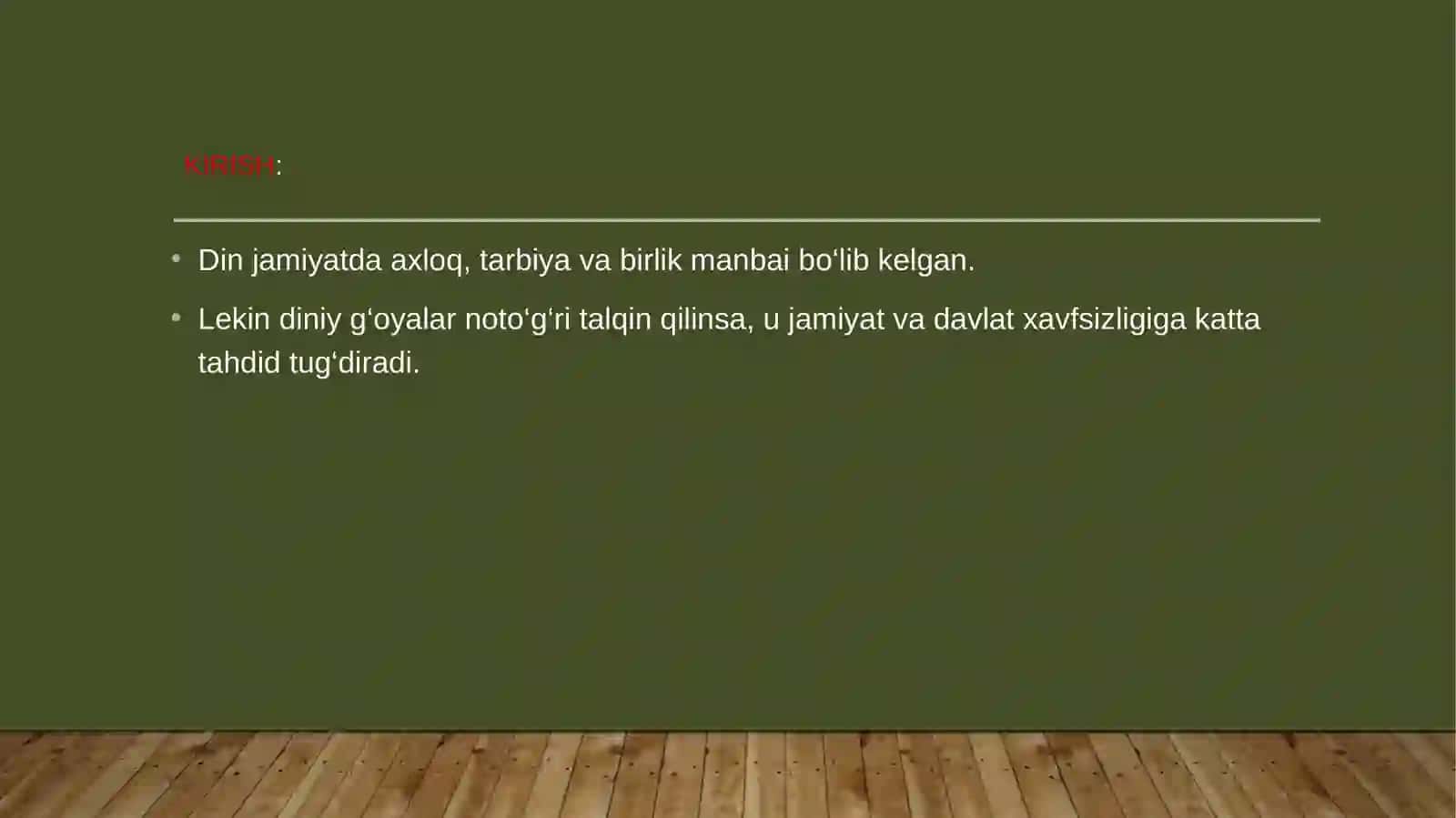 Din fanatizmi, ekstremizm, fundamentalizm va terrorizmning tarixi 2
