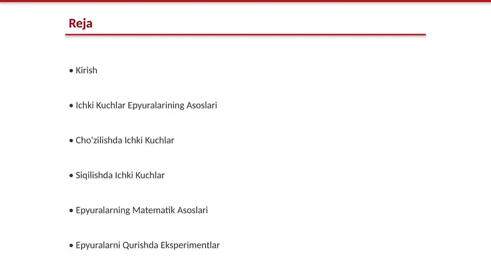 Ichki Kuchlar Epyuralarini Qurish 2