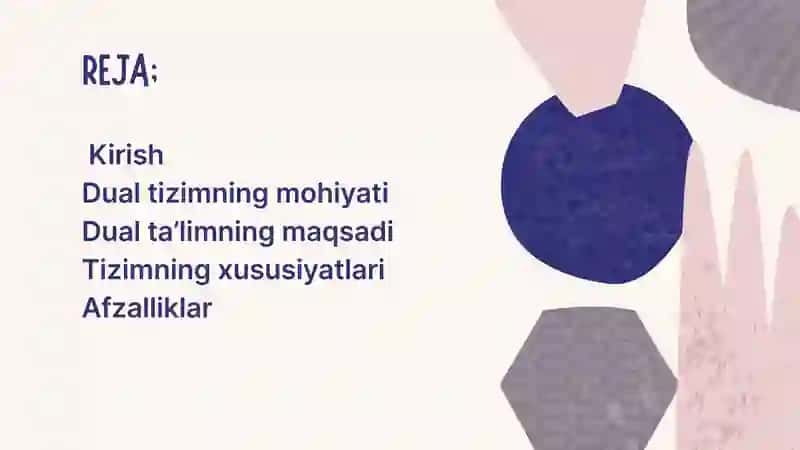 PROFESSIONAL TA’LIMGA DUAL O‘QITISH TIZIMI 2