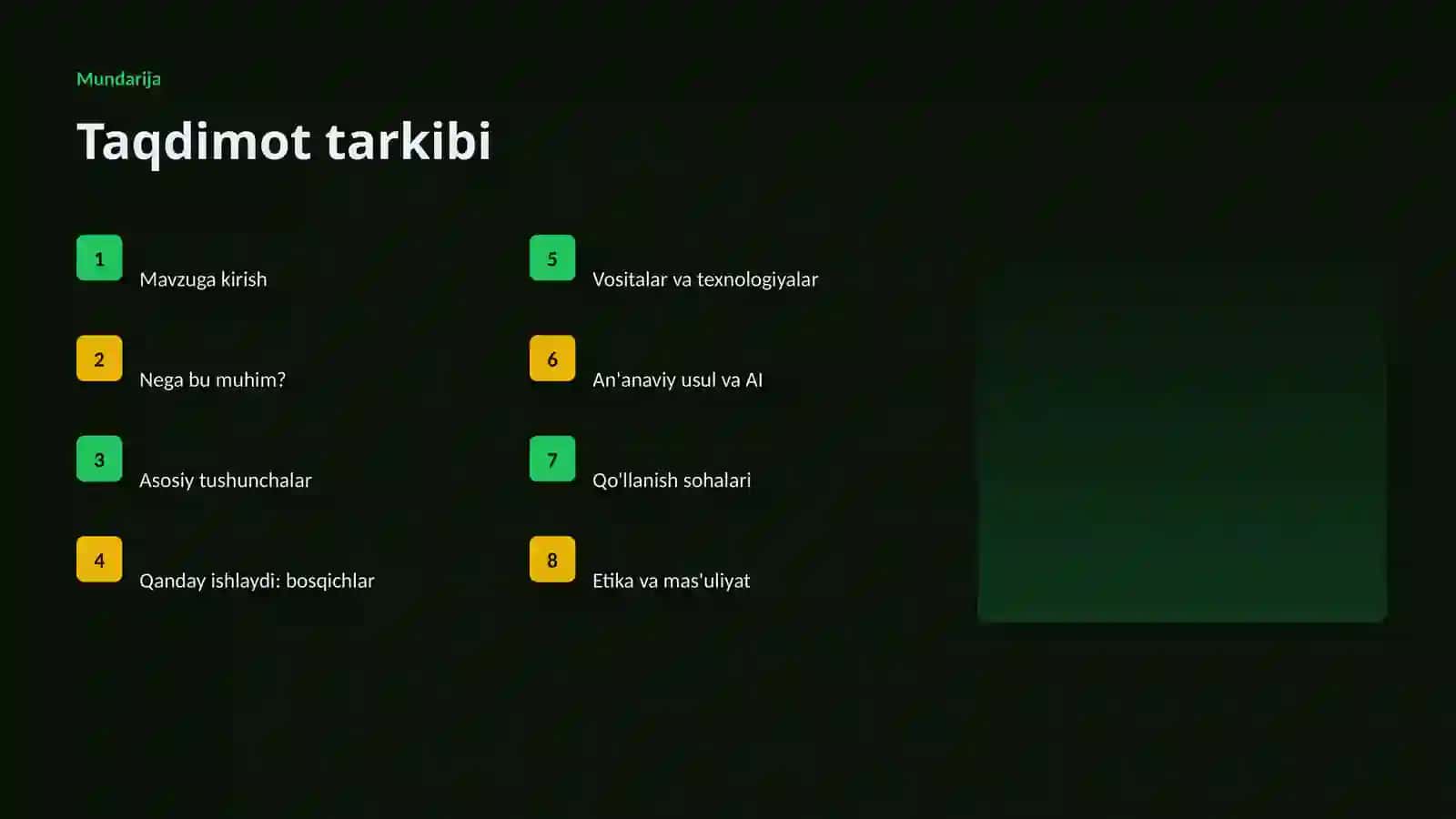 Premium Taqdimot 2
