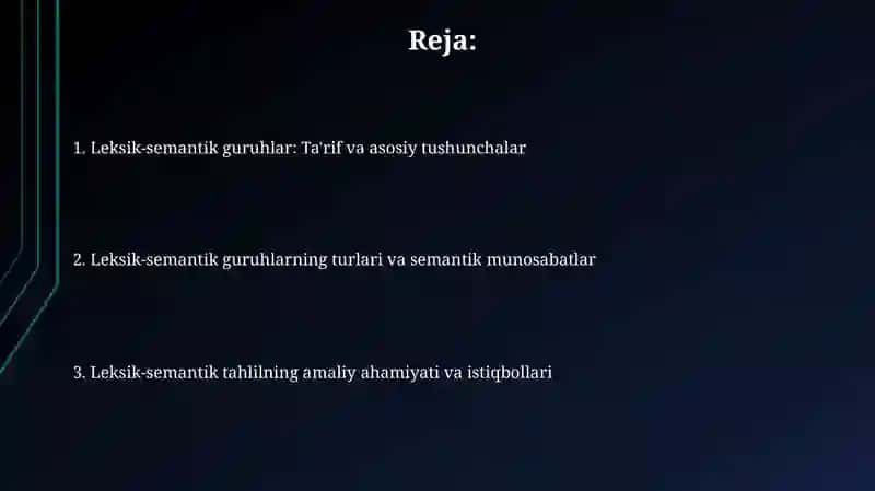 Leksik-semantik guruhlar 2