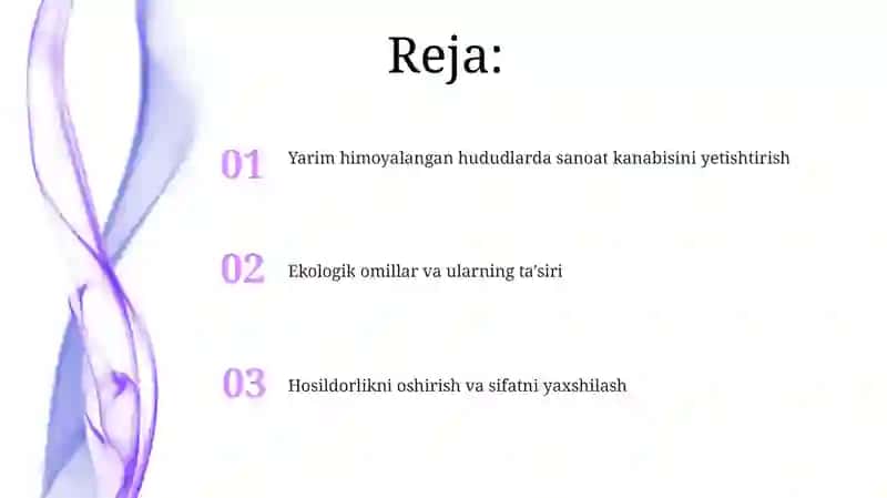 O'simlik tanlash va ekish texnologiyalari 2
