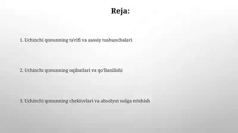 Termodinamikaninguchinchiqonuni 2