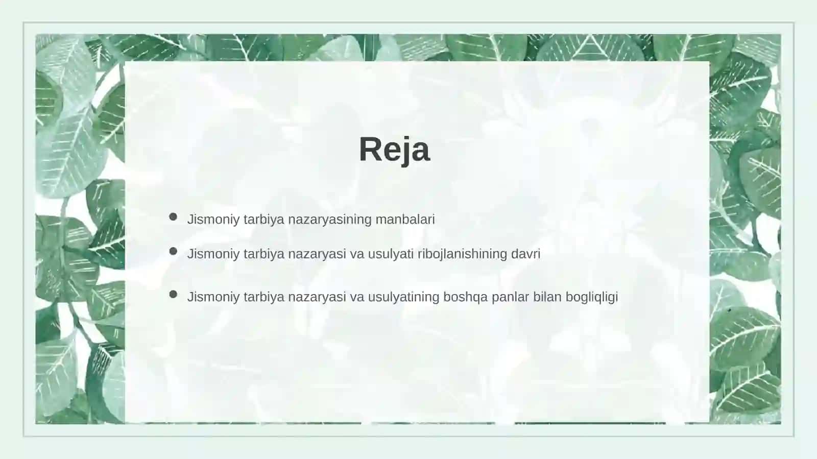 Jismoniy tarbiya 2