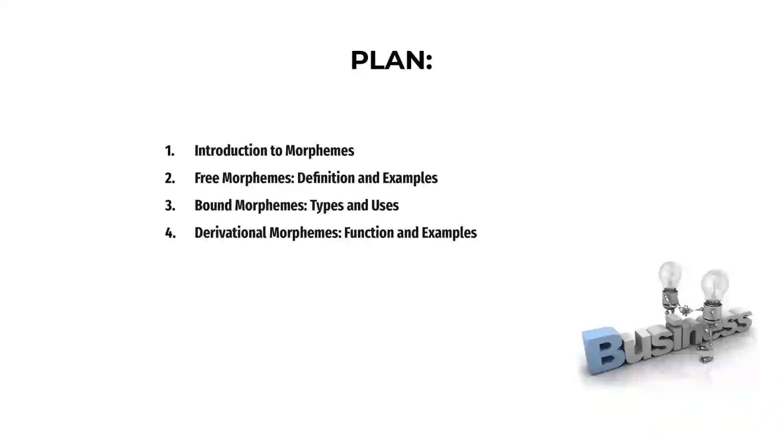 Morpheme Types and Classification 2