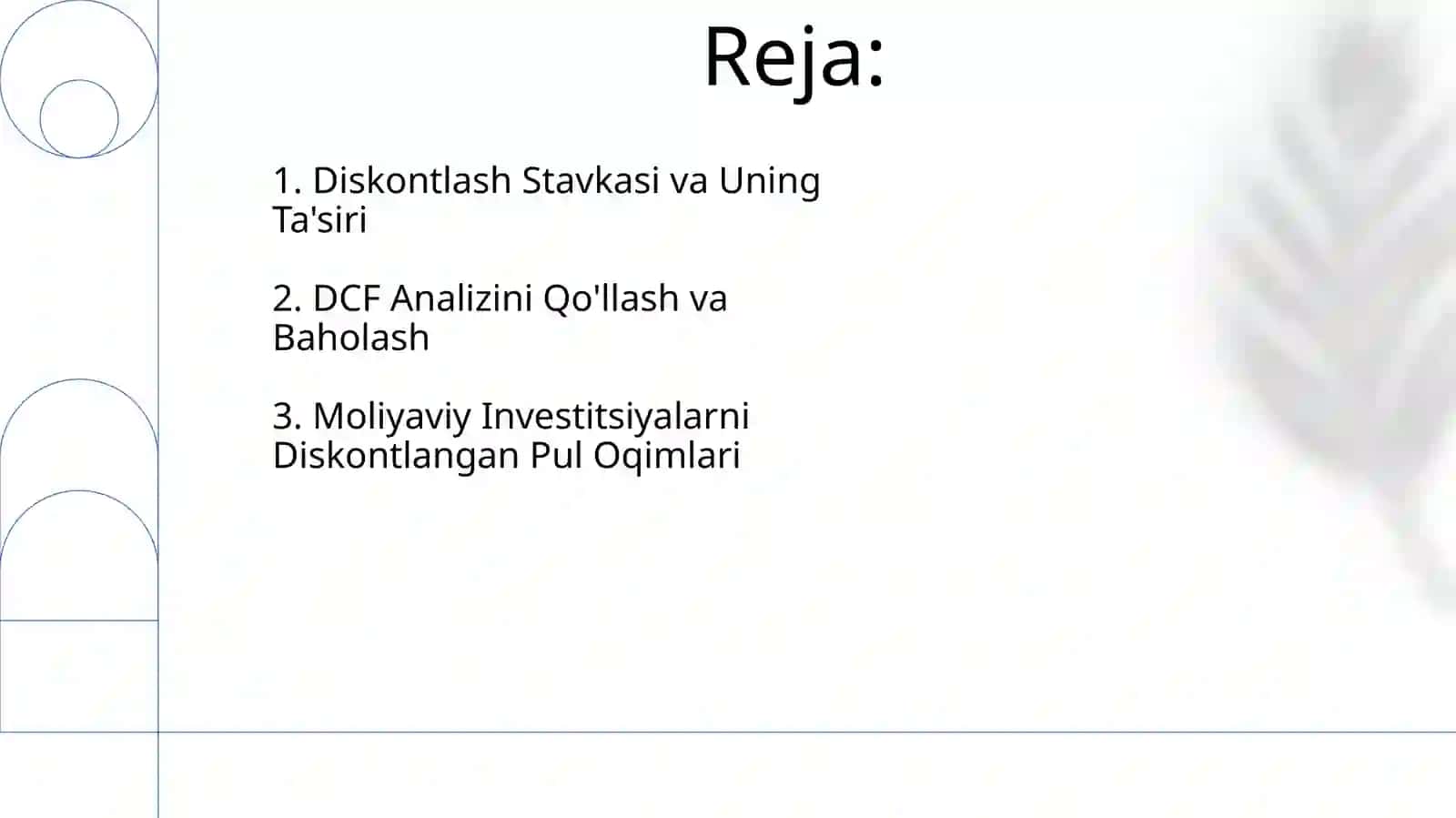 Mоliyaviy investitsiyaаr diskоntlаsh 2