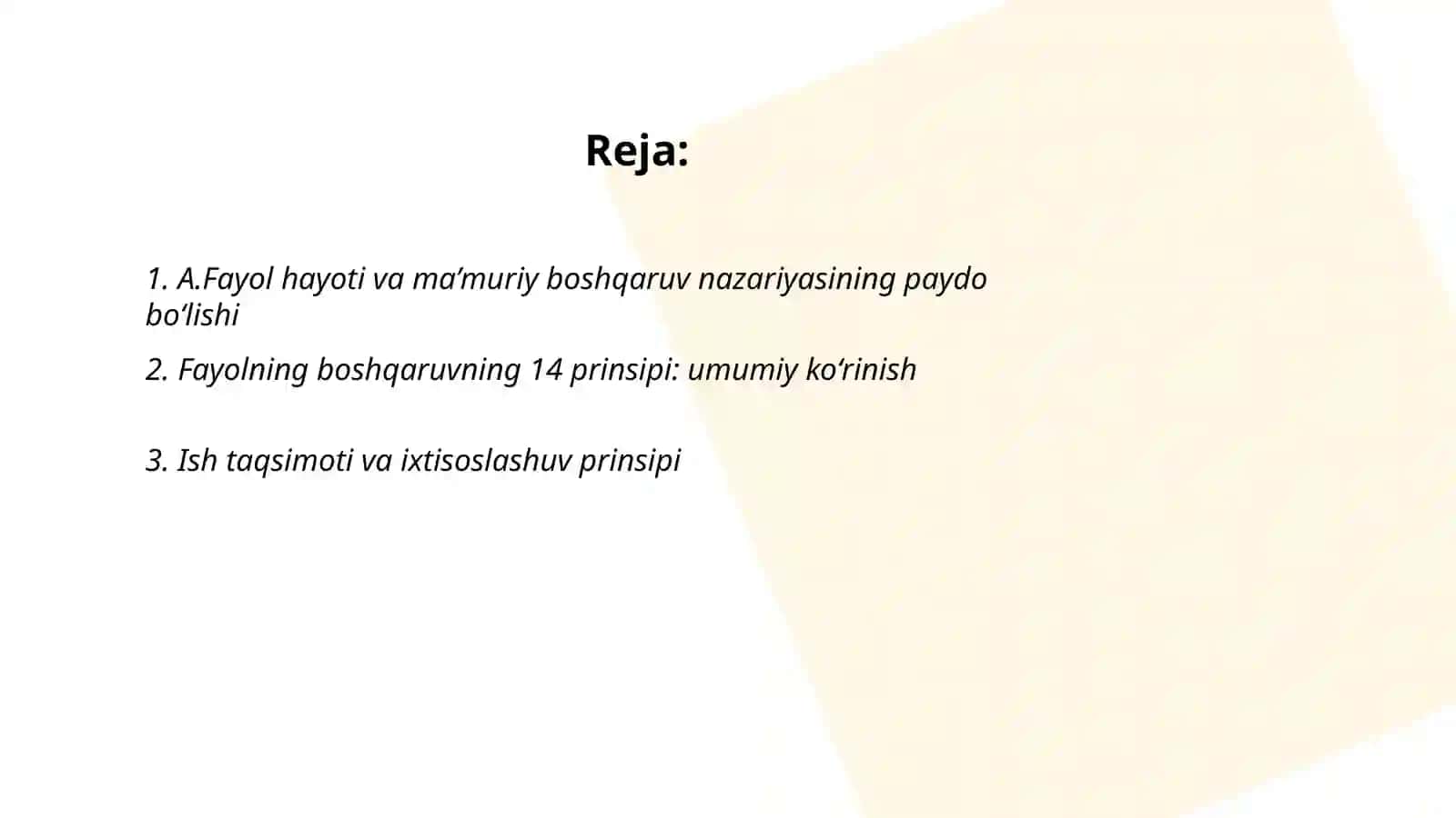 A.Fayol prinsiplari 2
