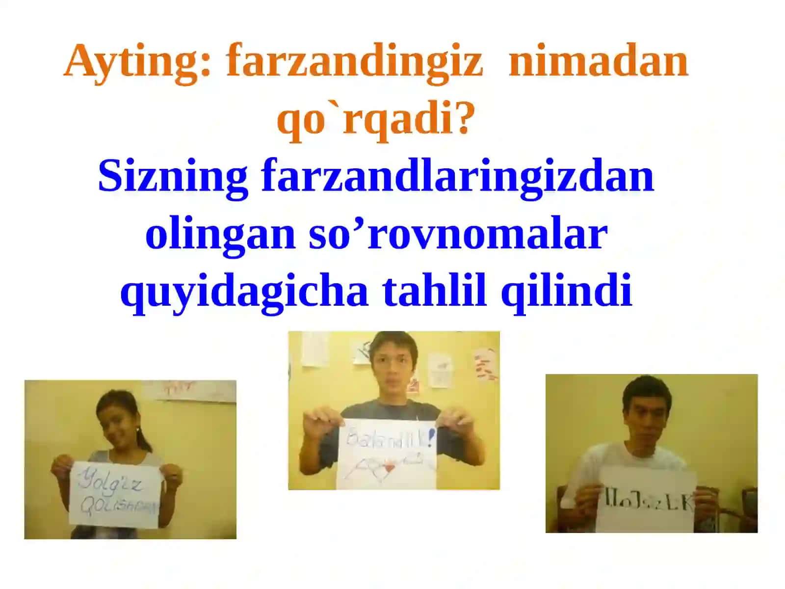 “Qo’rquvni yengishning samarali usullari” 2