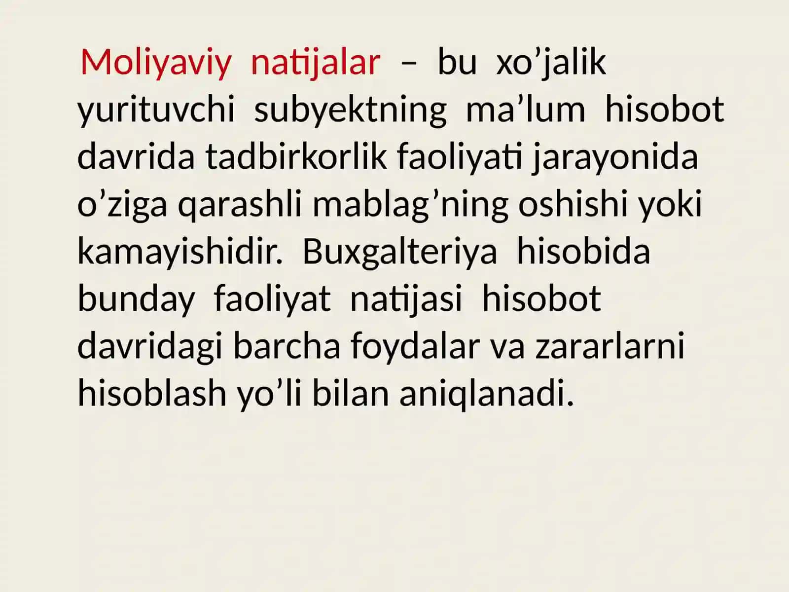 MOLIYАVIY NATIJALAR AUDITI 2
