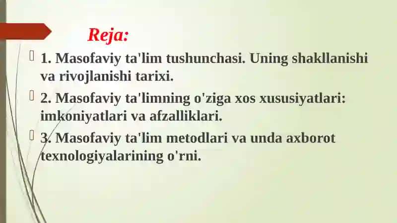 Ta’limda masofaviy ta’lim axborot texnologiyalarini qo‘llash 2