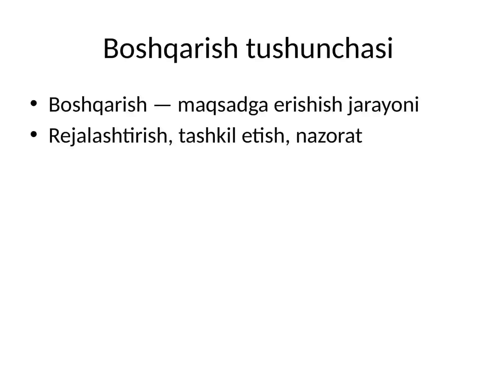 BOSHQARISH TEXNIKASI 2