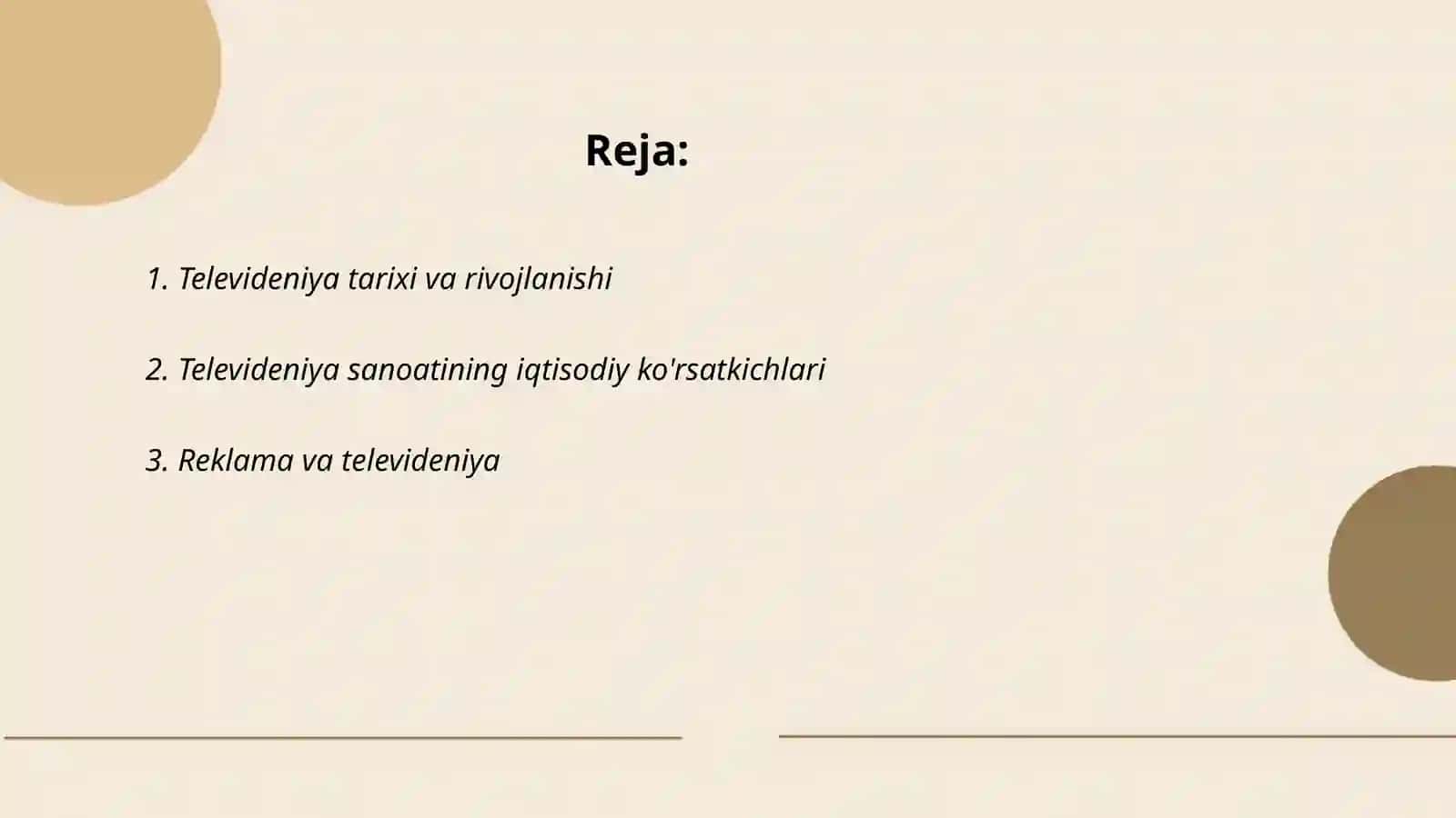 Televideniya kòngilochar sanoat sifatida 2