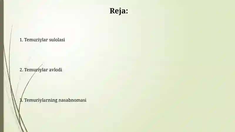 Temuriylar shajarasi 2