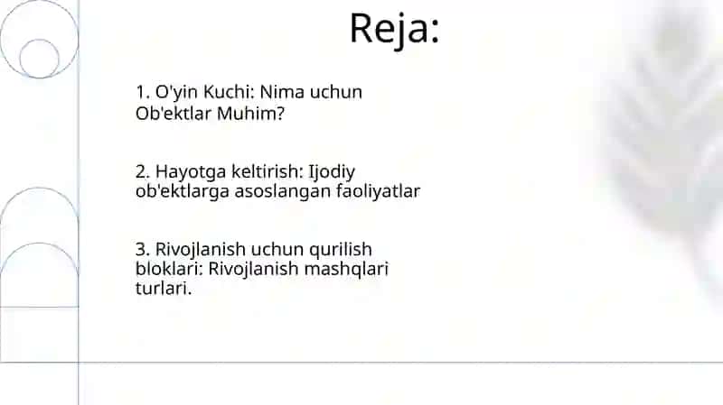 Umumrivojlantiruvchi mashqlar buyumlar bilan (bolalar uchun) 2