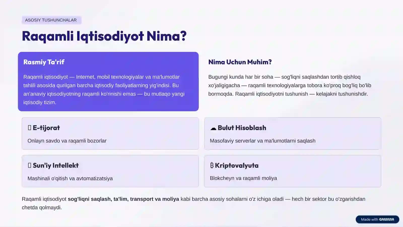 Raqamli Iqtisodiyotning Milliy Iqtisodiy O'sishga Ta'siri 2