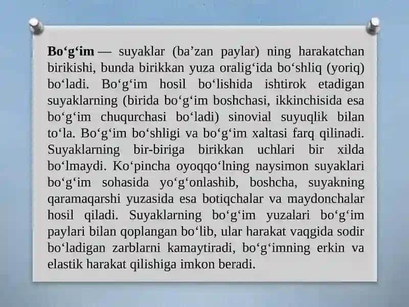 Bôʻgʻimlarning tuzilishi va qatʼi shu kifotlar 2