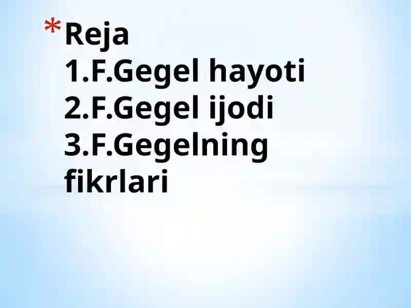 F.Gegelning tarix-falsafa simohiyati 2