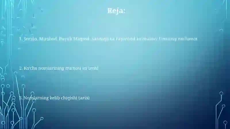 Ovshar mahallasi haqida 2